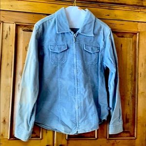 Vintage Corduroy Blouse Size Small Route 66